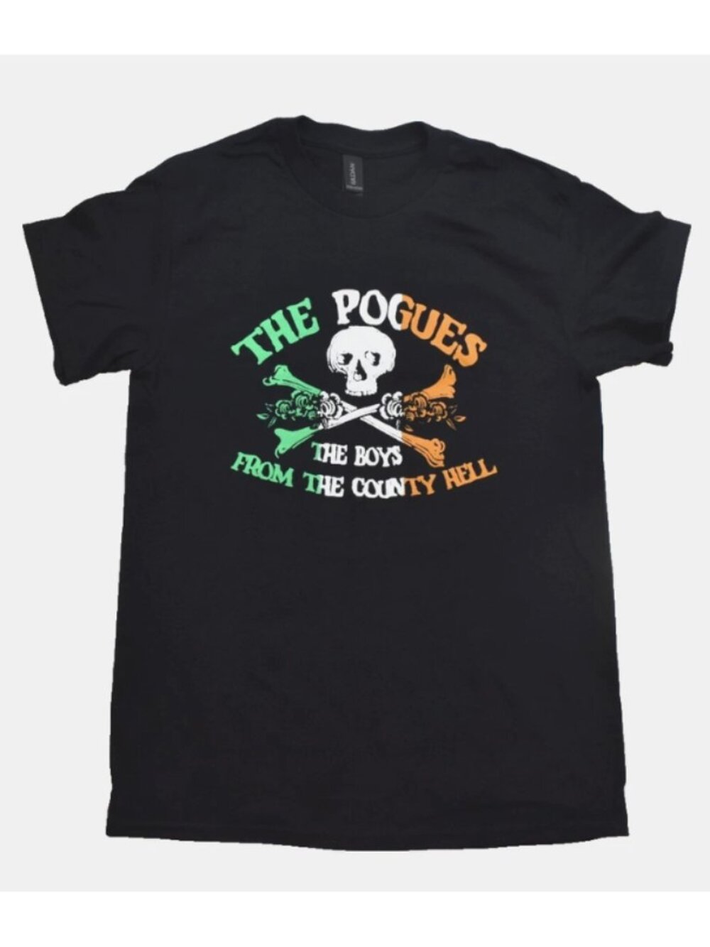 The Pogues Mens The Boys From The County Hell 2025 Official Tour Shirt New Small